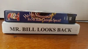 2 VHS tapes, Mr. Bill Looks Back, Christmas Special, Saturday Night Live - Picture 1 of 3