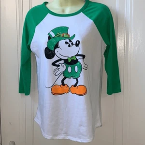NWT Disney Mickey Mouse St. Patrick’s Day T-shirt - Picture 1 of 6
