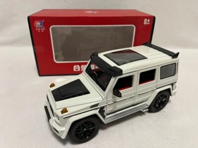 Coche de aleación Mercedes Benz G800 modelo AMG G vagón sonido retroceso coche de juguete nuevo en caja 1:18 Foto 1 de 4