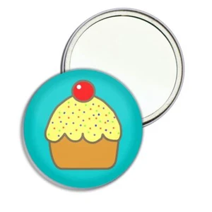 Cupcake Round Mirror Pocket Compact (55mm or 77mm) - Picture 1 of 6