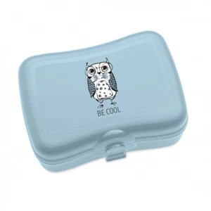 Lunch Box, blue, Owl "Stay cool" - BPA free - Made in Germany - Picture 1 of 1