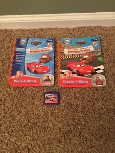 VTech Read-A-Story and Create-A-Story Disney The World of Cars Book & Cartridge - Picture 1 of 4