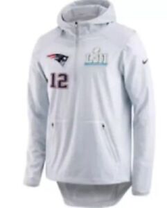 Nike Tom Brady New England Patriots Super Bowl 52 Media Night Jacket 2XL