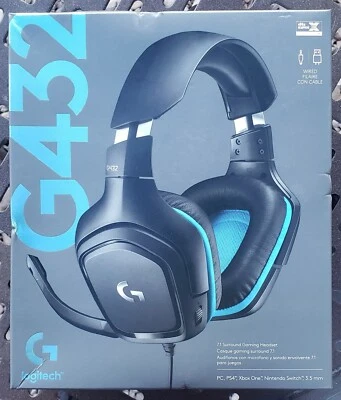 Logitech G432 DTS X 7.1 Surround Sound Wired PC Gaming Headset - Image 1 of 4