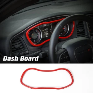 Ajuste Dodge Challenger 2015-2019 Interior Salpicadero Instrumento Medidor Cubierta Tapicería - Imagen 1 de 6