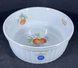 Andrea By Sadek Cookware Fruit Pattern 7333 Oven To Table Casserole Dish - Picture 1 of 9