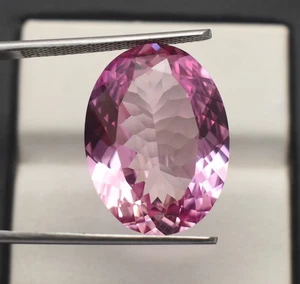 18.92 Cts AAA Flawless Ceylon Padparadscha Sapphire 20X15 mm Loose Oval Gemstone - Picture 1 of 7