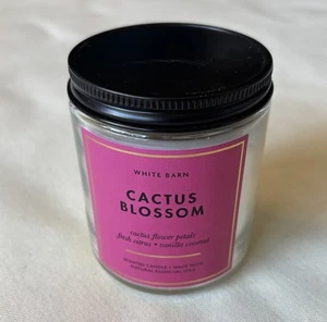 White Barn Cactus Blossom Single Wick Candle 7oz Bath And Body Works NEW - Picture 1 of 4