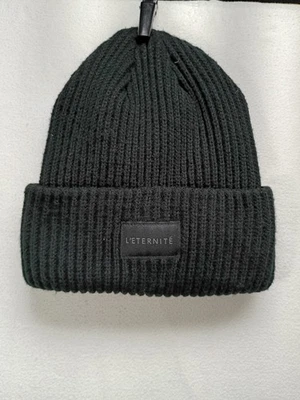 Gorro de punto acanalado negro H&M L'Éternité Foto 1 de 2