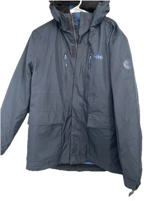 Hawke & Co Men's NWT Coat Size L Blue $225 Hooded Jacket - Image 1 of 4