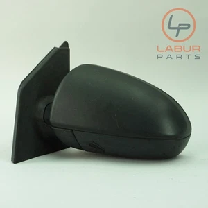 C451 08-15 Smart Fortwo Front Left Door Rear Side View Mirror Black C1341 - Picture 1 of 7