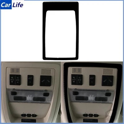 Glossy Piano Black Roof Reading Light Panel Frame For Cadillac Escalade 2007-14 - Изображение 1 из 4