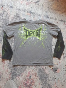 Tapout Long Sleeve Tee with Graphic Design Youth 10/12 - Picture 1 of 3