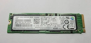 Samsung PM961 256GB Solid State Drive SSD M.2 NVME PCIe3x4 MZVLW256HEHP-000D1 - Picture 1 of 4