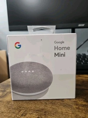 Google Home Mini Smart Speaker with Google Assistant - Chalk (GA00210-US) - Image 1 of 4