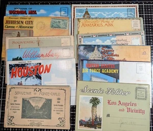 Lot of 12: Vintage Souvenir Folders & Postcards - Picture 1 of 3