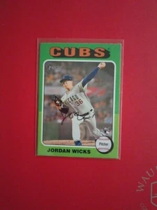 2024 Topps Heritage Jordan Wicks #390 Baseball Rookie CUBS RC - Bild 1 von 1