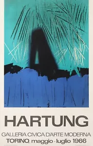 HARTUNG - HARTUNG MOSTRA GALLERIA CIVICA D'ARTE MODERNA TORINO - 1966 - Foto 1 di 1