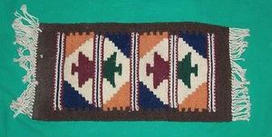 OLD YUGOSLAVIA VRLIKA DALMATIAN CROATIA PIROT KILIM TAPESTRY PRAYER RUG SOUVENIR - Picture 1 of 4