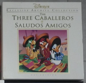 LaserDisc Box-Set: The Three Caballeros / Saludos Amigos - 5716 CS - Walt Disney - Photo 1/2