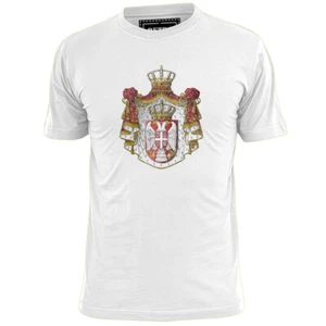 Abrigo de armas para hombre Serbia bandera fútbol de Belgrado - Imagen 1 de 2