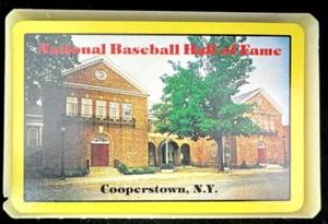 Vintage National Baseball Hall of Fame Cooperstown Playing Cards + Original Case - Picture 1 of 3