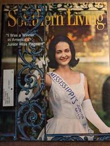 Southern Living Magazine March 1967 - Junior Miss Pageant Cover Story NEAT! - Picture 1 of 7