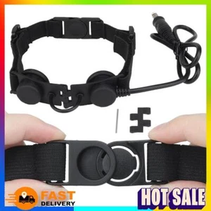 Throat Microphone Air Acoustic Tube PTT Earpiece Throat Mic for Walkie Talkie - Zdjęcie 1 z 12
