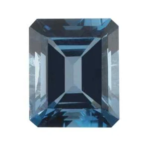 Natural London Blue Topaz AAA Octagon Faceted Loose Stones (5x3mm - 10x8mm) - Picture 1 of 1