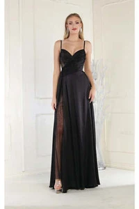 Vestido largo formal adornado Royal Queen RQ7965 - Imagen 1 de 12