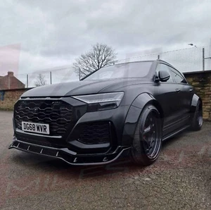 Audi Q8 SQ8 RSQ8 2018-2023 Wide Body Kit - Front & Rear Fender Extension Set - Bild 1 von 6