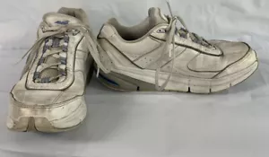 Women's AVIA Avi-Motion Archrocker Flex Plus White Blue Athletic Shoes Sz (8.5) - Picture 1 of 12