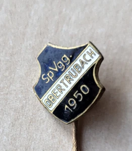 Vintage SpVgg Obertrubach 1950 Football Club pin badge Fussball Anstecknadel - Picture 1 of 3