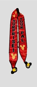 Disney Surprise/Your Pal Mickey Mouse Satin Tür Schild Schärpe Geburtstag Banner 10 Fuß - Bild 1 von 8
