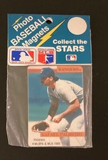 1989 MLB Phoenix Magnet Factory Sealed - Rafael Palmeiro Texas Rangers Rare!  