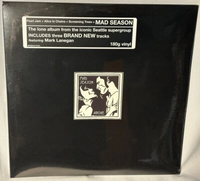 LP MAD SEASON Above (180g 2LP Vinyl, SONY , 2013) PEARL JAM NEW MINT SEALED - Image 1 of 2