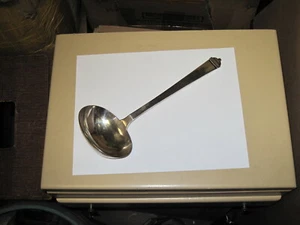VINTAGE ED DRAGSTED STERLING SILVER LARGE LADLE 151.1 GRAMS 10 3/4 INCHES - Picture 1 of 5