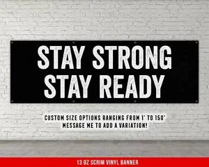 Banner motivacional para gimnasio en casa - arte de pared grande - Imagen 1 de 21