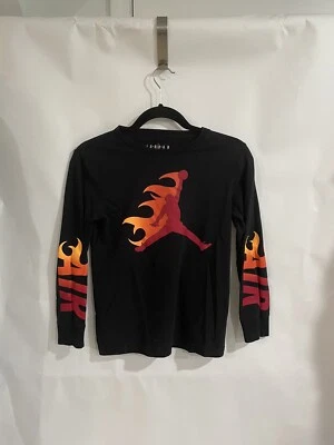 Air Jordan Black Sweatshirt Size 10-12 Years 140-152 Cm 100% Cotton - Image 1 of 4