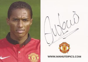 MAN UNITED: ANTONIO VALENCIA FIRMADO 6x4 PROMOCIÓN/FOTO OFICIAL+CERTIFICADO DE AUTENTICIDAD - Imagen 1 de 1