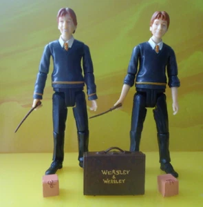 Harry Potter & Order Of The Phoenix Fred & George Weasley 3.75" Figure Popco (2 - Picture 1 of 3
