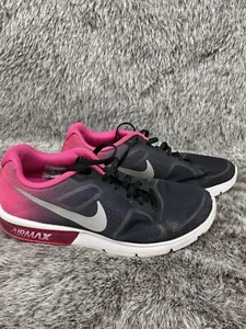 Nike Air Max Sequent Women Size 8.5 Shoe Black Pink 719916-006 Sneaker - Picture 1 of 12