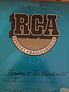 RADIO SHOW: RCA SPECIAL RADIO SERIES VOL 10 FRANKE & KNOCKOUTS; INTERVIEWS/TUNES - Picture 1 of 4