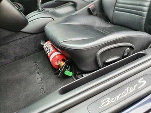 Porsche Boxster 986 Factory Seat Fire Extinguisher Bracket CAMS Aluminium Alloy - Picture 1 of 7