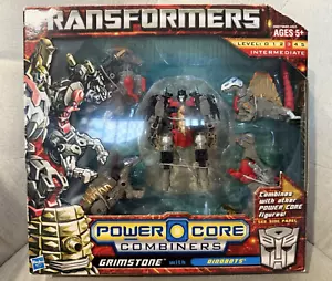 2010 Transformers - Grimstone with Dinobots Power Core Combiners - New In Box - Picture 1 of 9