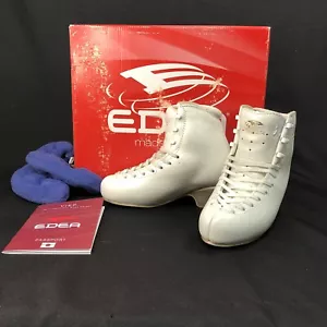 Edea Chorus Ice Skates Boots Only - Size 220C Size 2.5 US Women’s Eiskunstlauf - Bild 1 von 24