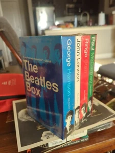 The Beatles Box by Alan Clayson 4 Books In Case Sealed. - Picture 1 of 2