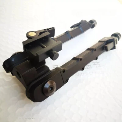 Shooting Adjustable V9 Bolt Rifle Bipod QD 20mm Mount 7.25 - 9Inches Leg - Image 1 of 4