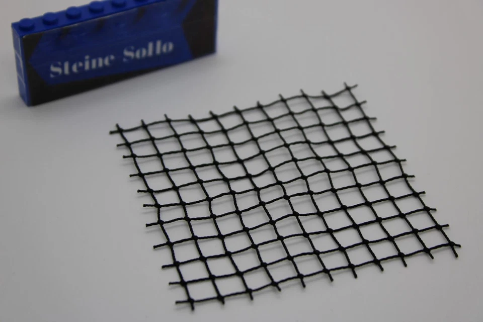 Lego (c) 1x Netz - schwarz - 10x10 - 71155 - Schiffteil - black - Fischernetz - Bild 1 von 1