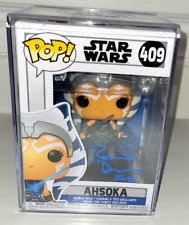 Funko Pop Ahsoka Mandalorian Star Wars  #409 signed Rosario Dawson JSA COA